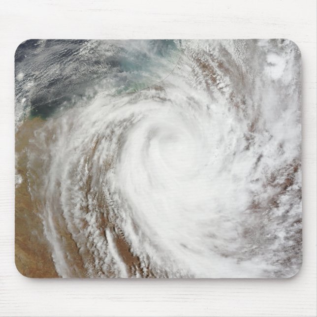Cyclone Laurence bewegt sich weit ins Landesinnere Mousepad (Vorne)