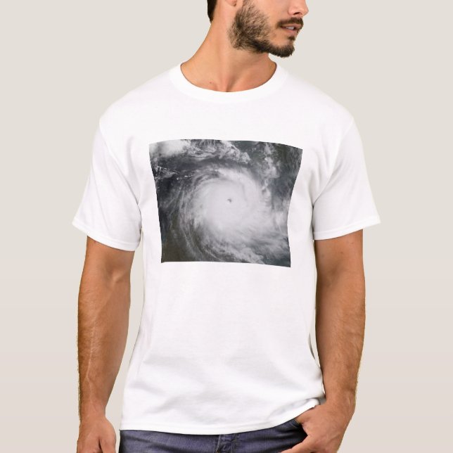 Cyclone Monica im Südpazifik T-Shirt (Vorderseite)