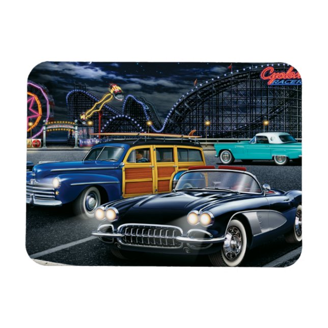 Cyclone Racer Magnet (Horizontal)