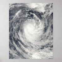 Cyclone Rene über den Südpazifik