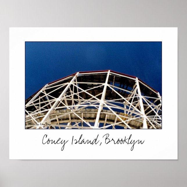 Cyclone Rollercoaster Poster (Vorne)