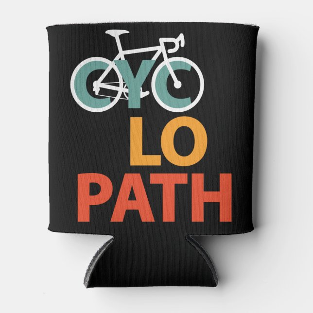 Cyclopath Bicycle Funny Cycling Dosenkühler (Vorderseite)