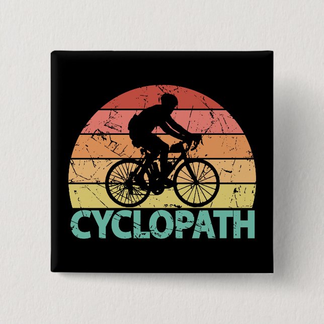 Cyclopath Funny Cycling Button (Vorderseite)