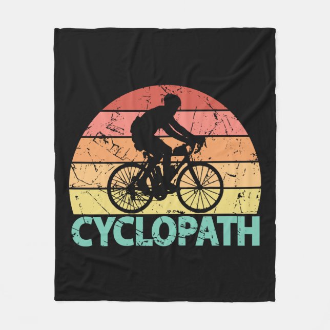 Cyclopath Funny Cycling Fleecedecke (Vorderseite)