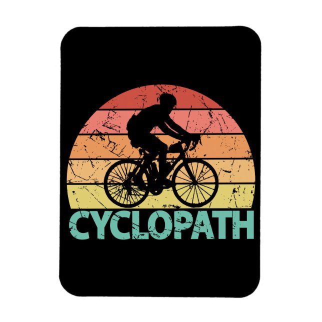 Cyclopath Funny Cycling Magnet (Vertikal)
