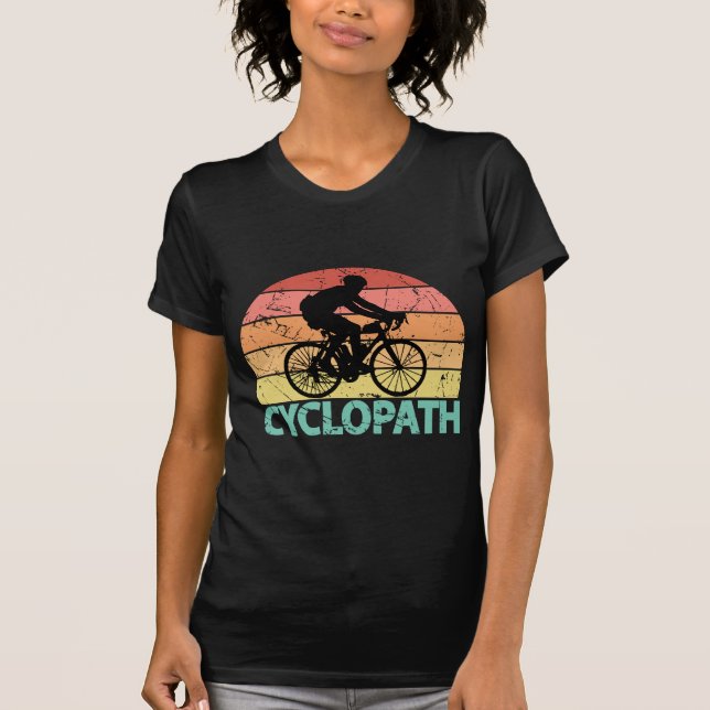 Cyclopath Funny Cycling T-Shirt (Vorderseite)