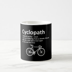 Cyclopath Funny Geschenk für Radfahrer und Biker Kaffeetasse