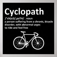 Cyclopath Funny Geschenk für Radfahrer und Biker