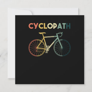 Cyclopath-Radfahrer-Fahrrad-Mountainbike-Geschenk Einladung