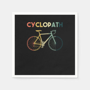 Cyclopath Radtour Rad Mountainbike Geschenk Serviette