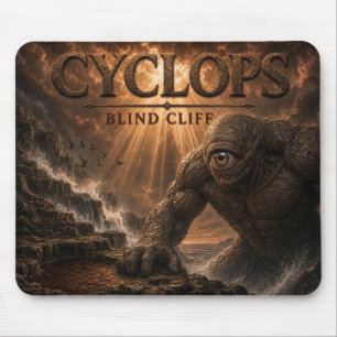 Cyclops Blinder Kliff Dark Realism Mousepad