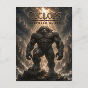 Cyclops Shepherd Cliffs Dark Cinema Postkarte