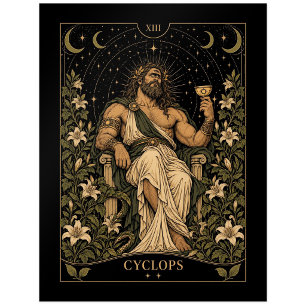 Cyclops, Sternen-Tarot-Kunst Postkarte