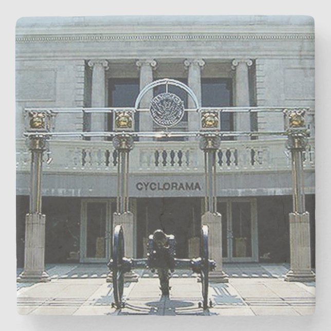 Cyclorama Atlanta, Cyclorama Atlanta Steinuntersetzer (Vorderseite)