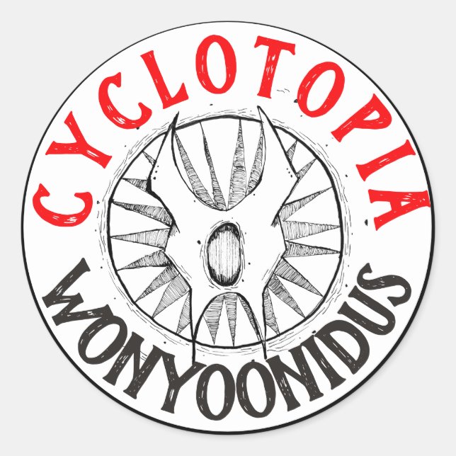 Cyclotopia Stickers (Vorderseite)