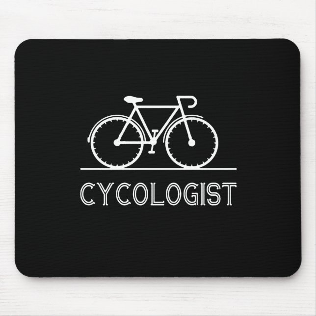 Cycologin Gift | Vertrau mir, ich bin Zykologe Män Mousepad (Vorne)