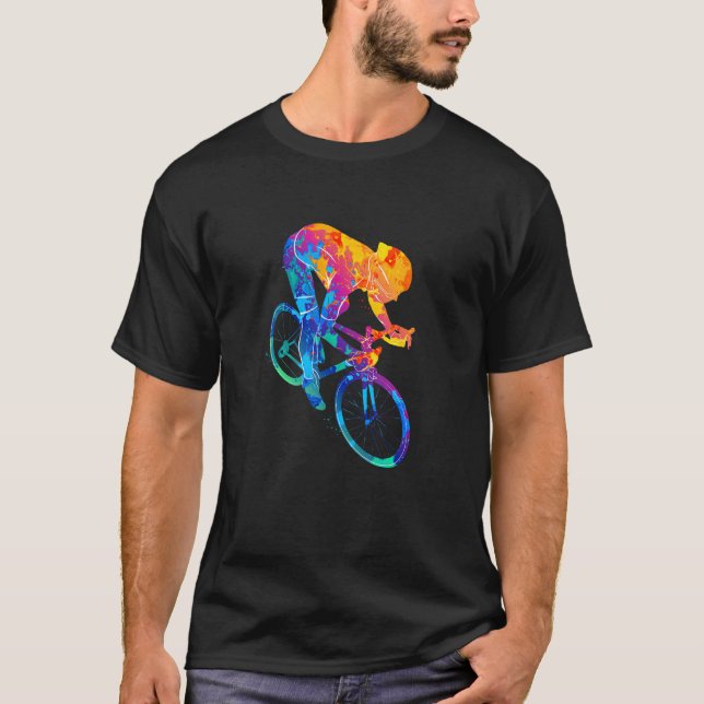 Cycologist  Biker T-Shirt (Vorderseite)