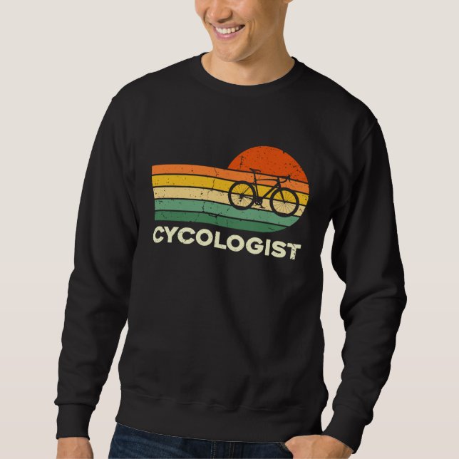 Cycologist  Mountain Bike Cycling Bicycle MTB Cycl Sweatshirt (Vorderseite)
