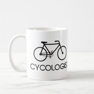 Cycologist radfahrenzyklus kaffeetasse