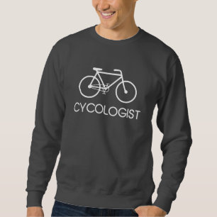 Cycologist radfahrenzyklus sweatshirt