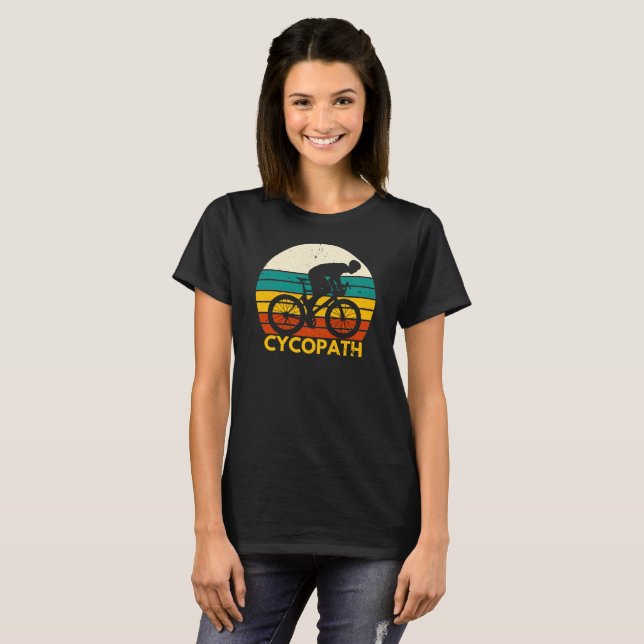 Cycopath/Cycling/Bicycle T - Shirt (Vorne ganz)