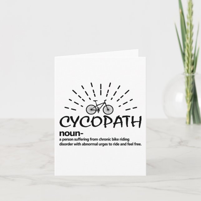 Cycopath Cyclist Karte (Vorderseite)