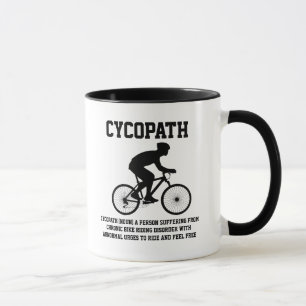Cycopath Definition Fahrradfahren Tasse
