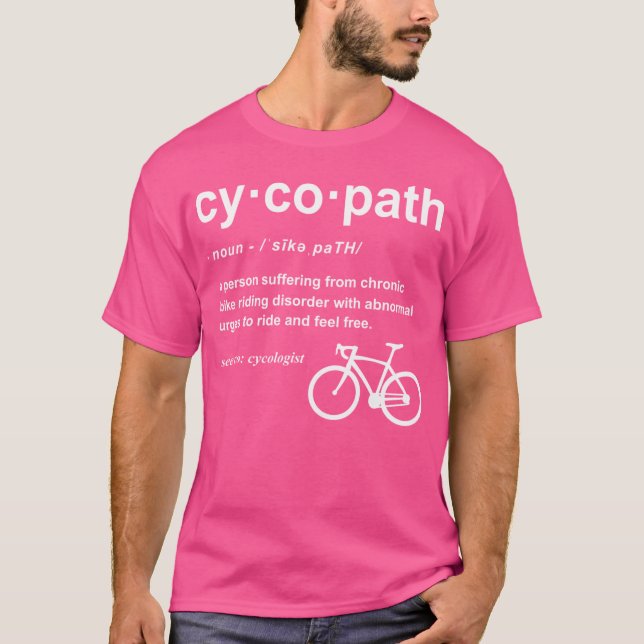Cycopath-Definition T-Shirt (Vorderseite)