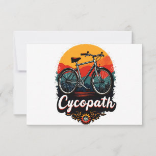 Cycopath: Elektrofahrrad und Sonnenuntergang Graph