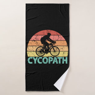 Cycopath Funny Cycling Badehandtuch