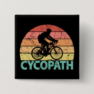 Cycopath Funny Cycling Button