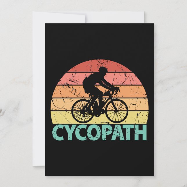 Cycopath Funny Cycling Cyclist (Vorderseite)