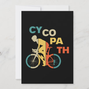 Cycopath Funny Cycling für Radfahrer und Biker Save The Date