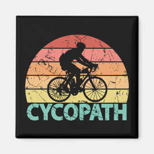 Cycopath Funny Cycling Magnet