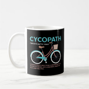Cycopath Funny Cyclists  Kaffeetasse
