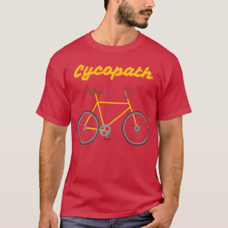 Cycopath Lustiges Fahrrad Sport Zitat Familie T-Shirt