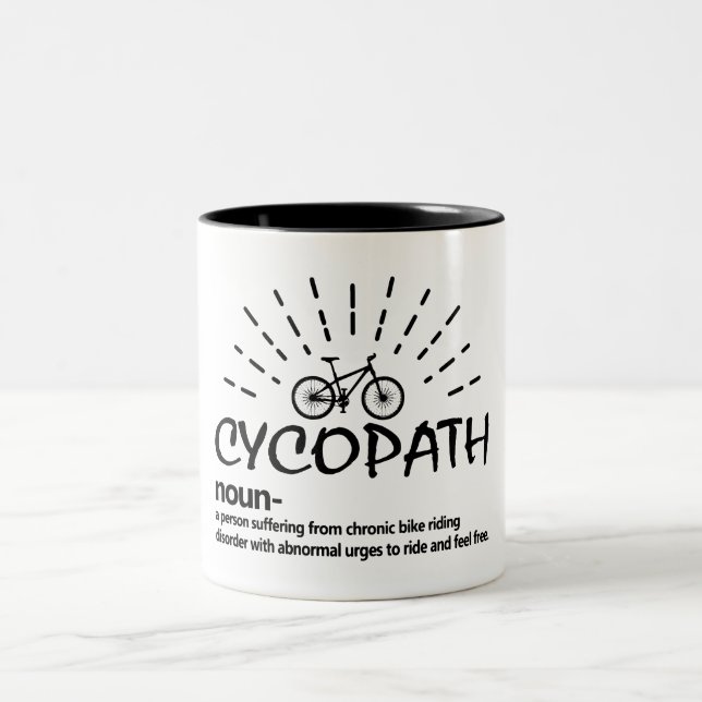 Cycopath Noun Bike Ride Tasse (Mittel)