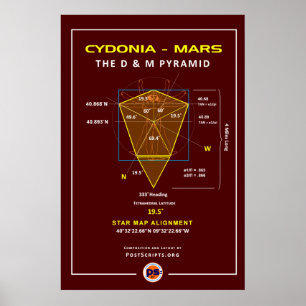 Cydonia-Mars: D&M Pyramide Poster