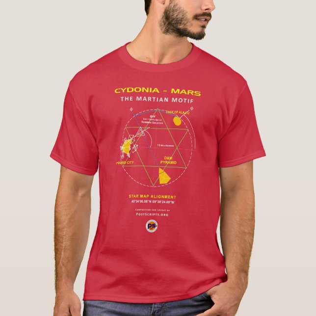Cydonia-Mars: Motiv T-Shirt (Vorderseite)