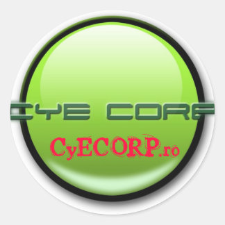 CyE CORP. Aufkleber