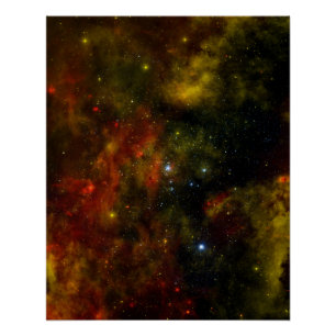 Cygnus OB2-Star-Cluster Poster