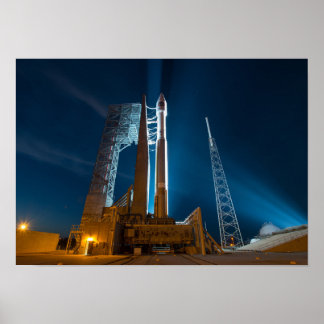 Cygnus Spacecraft Bereit für den Start zur ISS Poster