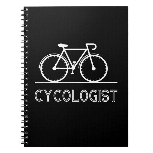 Cykologe Cycle Lover Geschenk für Radfahrer Notizblock (Vorderseite)