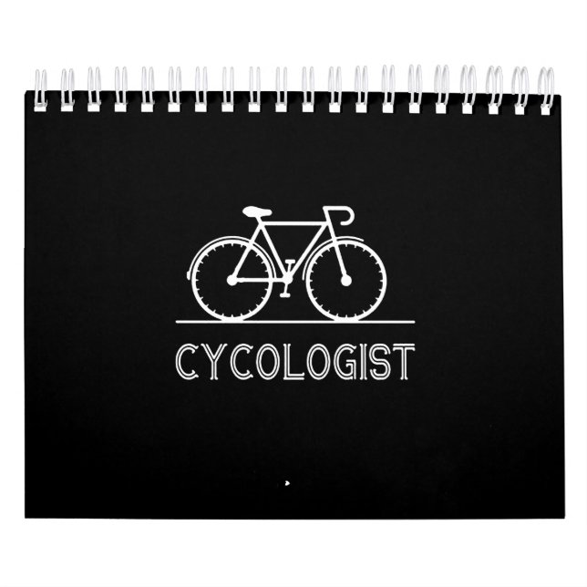 Cykologe Cycle Lover Geschenk zum Radfahren Kalender (Titelbild)