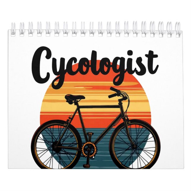 Cykologe: Energetic Biker T-Shirt - zum Radfahren Kalender (Titelbild)