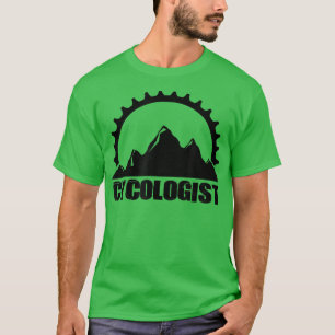 Cykologe Funny Biking Mtb Radfahren Vintages Gebir T-Shirt