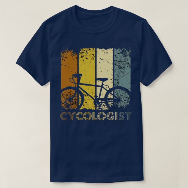 Cykologe, Zykologie, Radfahren, Sport T-Shirt (Design vorne)
