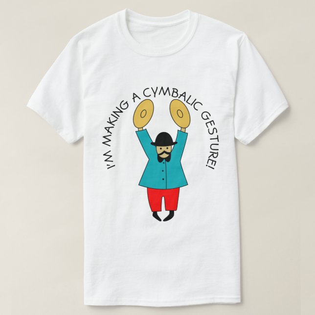 Cymbalic Gesture T-Shirt (Design vorne)