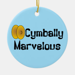 Cymbally Marvelous Keramik Ornament