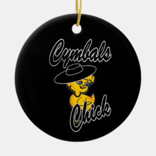 Cymbals Chick #4 Keramikornament